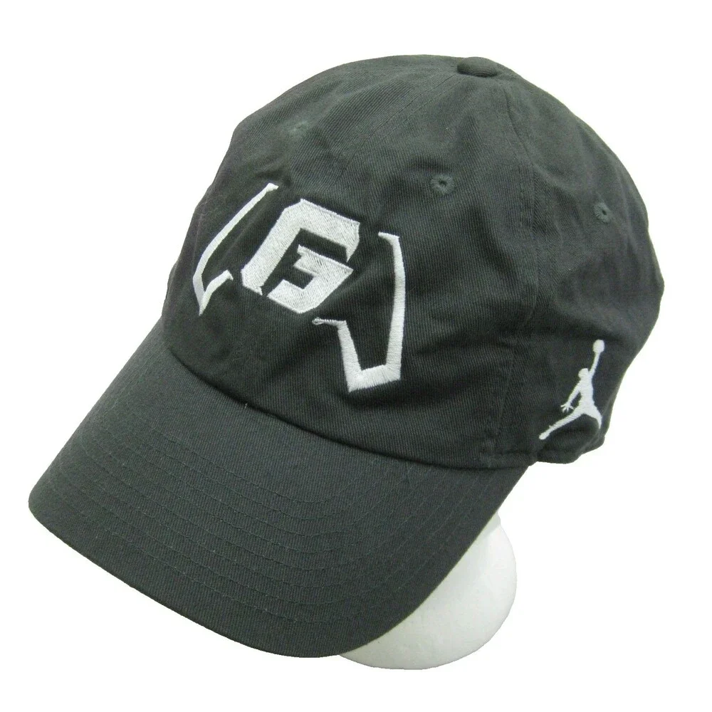 New Georgetown Hoyas Gray Baseball Cap Air Jordan Logo Hat Adjustable Cotton